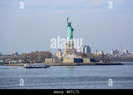 New York City, New York, Vereinigte Staaten von Amerika - Freiheitsstatue, Liberty Island, USA. New York City, New York, Vereinigte Staaten von Amerika - Stockfoto