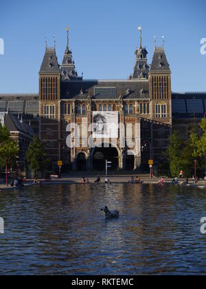Amsterdam, Rijksmuseum Stockfoto