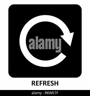 Symbol zum Aktualisieren, Abbildung Stock Vektor