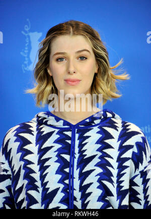 Berlin, Deutschland. 12 Feb, 2019. Berliner Filmfestspiele. Photocall Film Die Souvenire. Im Bild: Ehre Swinton Byrne Credit: Unabhängige Fotoagentur/Alamy leben Nachrichten Stockfoto