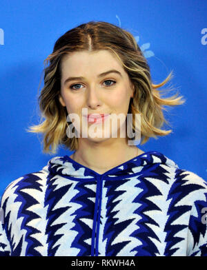 Berlin, Deutschland. 12 Feb, 2019. Berliner Filmfestspiele. Photocall Film Die Souvenire. Im Bild: Ehre Swinton Byrne Credit: Unabhängige Fotoagentur/Alamy leben Nachrichten Stockfoto