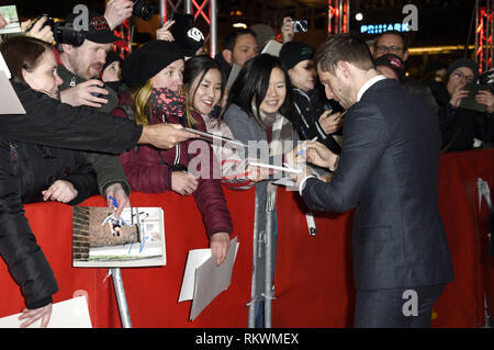 Berlin, Deutschland. 11 Feb, 2019. Jamie Bell die Teilnahme an der 'Skin' Premiere auf der 69. Internationalen Filmfestspiele Berlin/Berlinale 2019 im Zoo Palast am Februar 11, 2019 in Berlin, Deutschland. | Verwendung der weltweiten Kredit: dpa/Alamy leben Nachrichten Stockfoto