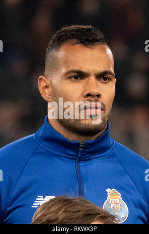 Fernando Andrade dos Santos (Porto) während der 'Uefa Champions League' Runde 16 - 1 bein Übereinstimmung zwischen Roma 2-1 Porto im Olympiastadion am 12. Februar 2019 in Rom, Italien. Credit: Maurizio Borsari/LBA/Alamy leben Nachrichten Stockfoto