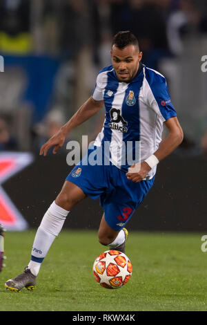 Fernando Andrade dos Santos (Porto) während der 'Uefa Champions League' Runde 16 - 1 bein Übereinstimmung zwischen Roma 2-1 Porto im Olympiastadion am 12. Februar 2019 in Rom, Italien. Credit: Maurizio Borsari/LBA/Alamy leben Nachrichten Stockfoto