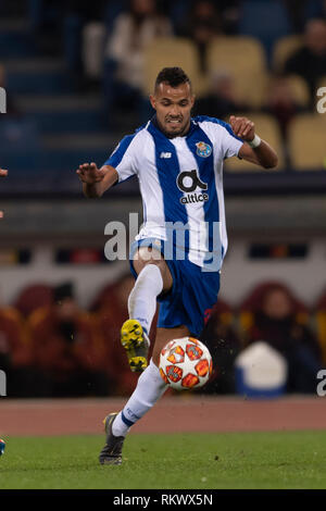 Fernando Andrade dos Santos (Porto) während der 'Uefa Champions League' Runde 16 - 1 bein Übereinstimmung zwischen Roma 2-1 Porto im Olympiastadion am 12. Februar 2019 in Rom, Italien. Credit: Maurizio Borsari/LBA/Alamy leben Nachrichten Stockfoto