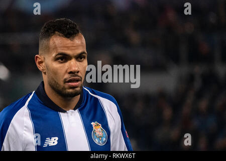 Fernando Andrade dos Santos (Porto) während der 'Uefa Champions League' Runde 16 - 1 bein Übereinstimmung zwischen Roma 2-1 Porto im Olympiastadion am 12. Februar 2019 in Rom, Italien. Credit: Maurizio Borsari/LBA/Alamy leben Nachrichten Stockfoto