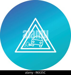 Vektor verlieren Kies Symbol Zeichen Symbol Vektor Illustration für den privaten und gewerblichen Gebrauch... Reinigen Sie trendige Symbol... Stock Vektor