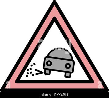 Vektor verlieren Kies Symbol Zeichen Symbol Vektor Illustration für den privaten und gewerblichen Gebrauch... Reinigen Sie trendige Symbol... Stock Vektor