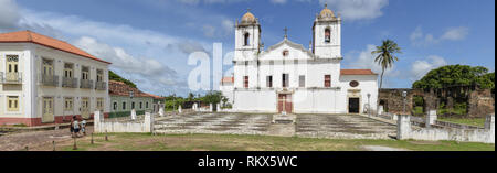 Nossa Senhora do Carmo Kirche koloniale Architektur in Alcantara auf Brasilien Stockfoto