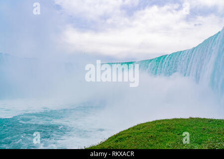 Nahaufnahme der schönen Horseshoe Fall in Kanada Stockfoto