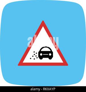 Vektor verlieren Kies Symbol Zeichen Symbol Vektor Illustration für den privaten und gewerblichen Gebrauch... Reinigen Sie trendige Symbol... Stock Vektor