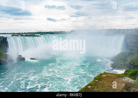 Nahaufnahme der schönen Horseshoe Fall in Kanada Stockfoto