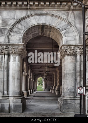 Die Vorhalle des New York State Capitol Building in Albany, New York Stockfoto
