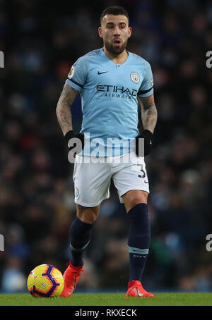 Von Manchester City Nicolas Otamendi während der Premier League Match an der Etihad Stadium, Manchester. Stockfoto