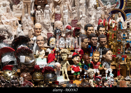 Souvenirs aus Rom, Italien Stockfoto