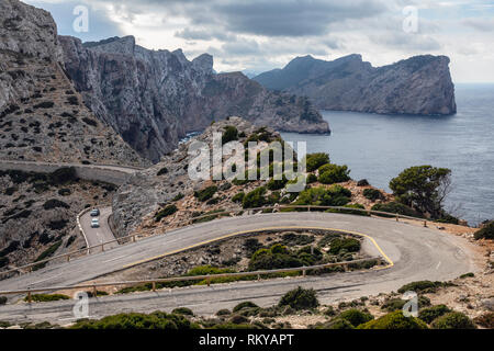 Cap de Formentor, Mallorca Stockfoto