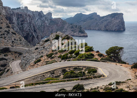 Cap de Formentor, Mallorca Stockfoto