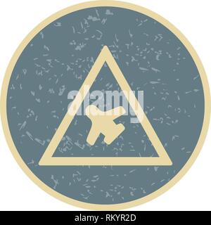 Vektor Schild Symbol Stock Vektor