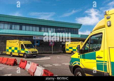 Aintree Hospital neue Rettungswagen der Notaufnahme Stockfoto