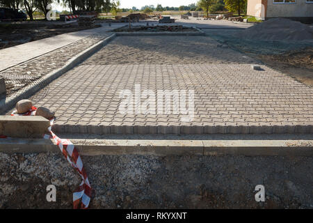 Eine Baustelle Stockfoto