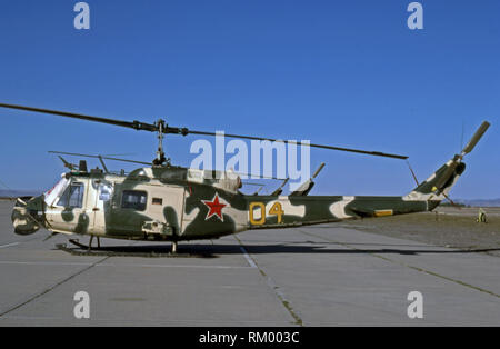 US-Armee/United States Army Bell JUH-1H-Aggressor Unit National Training Center Stockfoto