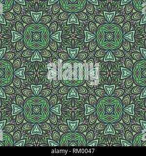 Nahtlose Muster im marokkanischen Stil Mosaik Fliese. Islamische traditionelle Ornament. Geometrische Hintergrund. Vector Illustration Stock Vektor
