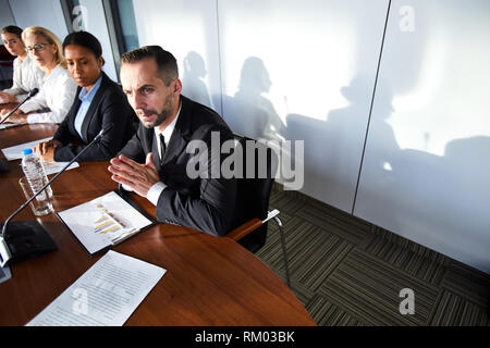 Sprechers Stockfoto