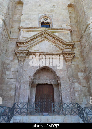 Italien Puglia perfekt achteckige geometrische Castel del Monte Apulien XIII Jahrhundert 2018 Stockfoto