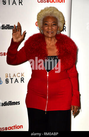 Nichelle Nichols feiern Star Trek bei 50 am BFI Southbank als Teil der BFI BLACK STAR, der in Zusammenarbeit mit CBS Action und Radio Times vorgestellt Stockfoto