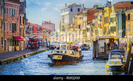 Venedig, Cannaregio Stockfoto