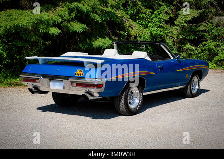 1970 Pontiac GTO Richter am Bürgersteig Stockfoto