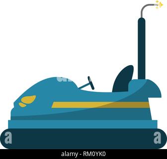 Stoßstange car Cartoon Stock Vektor