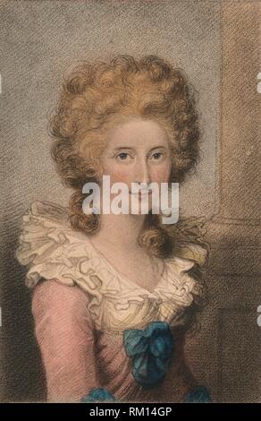 "Die ehrenwerte Frau Damer', 1794. Schöpfer: Luigi Schiavonetti. Stockfoto