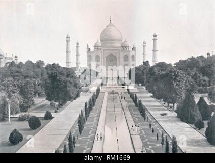 "Agra. Das Taj Mahal', c 1920. Schöpfer: Unbekannt. Stockfoto