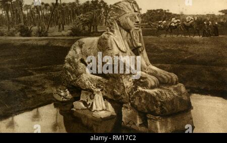 'Memphis - Die Alabaster Sphinx', c 1918 - c 1939. Schöpfer: Unbekannt. Stockfoto