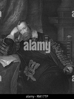 "Henry Percy, Earl of Northumberland', (Anfang - Mitte des 19. Jahrhunderts). Schöpfer: John Cochran. Stockfoto