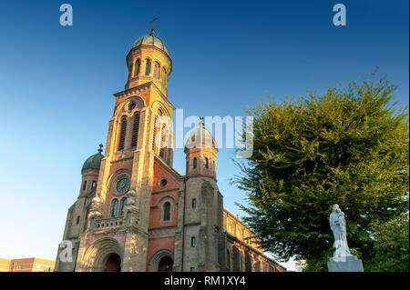 Jeondong katholischen Kirche, einem historischen Ort in der Nähe von Jeonju Hanok Dorf in der Stadt Jeonju, Südkorea Stockfoto