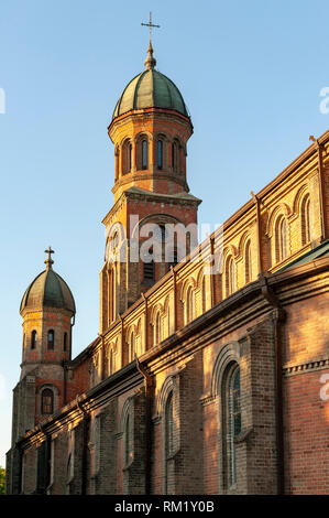 Jeondong katholischen Kirche, einem historischen Ort in der Nähe von Jeonju Hanok Dorf in der Stadt Jeonju, Südkorea Stockfoto