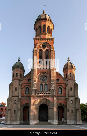 Jeondong katholischen Kirche, einem historischen Ort in der Nähe von Jeonju Hanok Dorf in der Stadt Jeonju, Südkorea Stockfoto