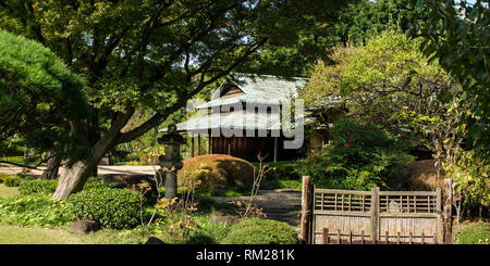 Suwa-no-Chaya Tee Haus im Osten Gärten im Imperial Palace, Tokio, Japan Stockfoto