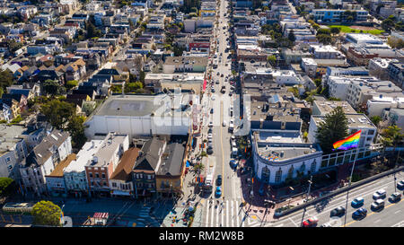 Die Castro, San Francisco, CA, USA Stockfoto