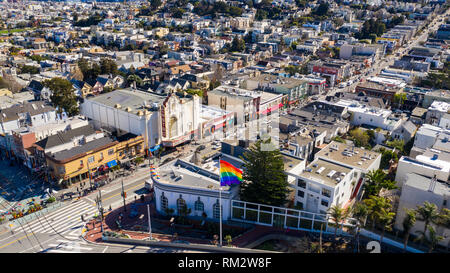 Die Castro, San Francisco, CA, USA Stockfoto