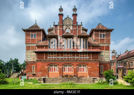 Baroda Museum & Galerie, Vadodara, Gujarat, Indien, Asien Stockfoto