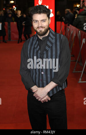 Berlin, Deutschland. 12 Feb, 2019. Tom Burke die Teilnahme an der "Souvenir" Premiere auf der 69. Internationalen Filmfestspiele Berlin/Berlinale 2019 im Zoo Palast am Februar 12, 2019 in Berlin, Deutschland. | Verwendung der weltweiten Kredit: dpa/Alamy leben Nachrichten Stockfoto