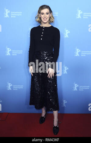 Berlin, Deutschland. 12 Feb, 2019. Ehre Swinton Byrne die Teilnahme an der "Souvenir" Premiere auf der 69. Internationalen Filmfestspiele Berlin/Berlinale 2019 im Zoo Palast am Februar 12, 2019 in Berlin, Deutschland. | Verwendung der weltweiten Kredit: dpa/Alamy leben Nachrichten Stockfoto