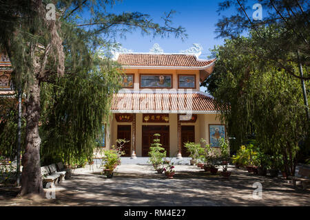 Dieu eine Pagode, Tempel, in Thap Cham, Phan Rang,, Ninh Thuan, Vietnam Stockfoto