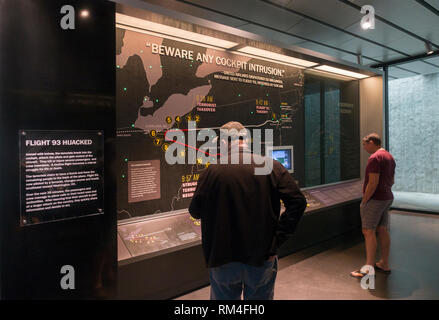 Flug 93 National Memorial shanksville PA Stockfoto