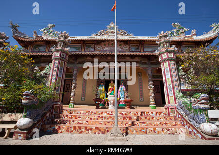 Co Thach Pagode in Binh Thuan, Vietnam Stockfoto