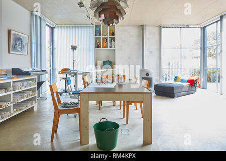 Piet Oudolf an seinem hummelo Garten. Ich habe viele mehr von seinem schönen Garten, das ist nur eine kleine Auswahl. Stockfoto