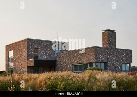 Piet Oudolf an seinem hummelo Garten. Ich habe viele mehr von seinem schönen Garten, das ist nur eine kleine Auswahl. Stockfoto